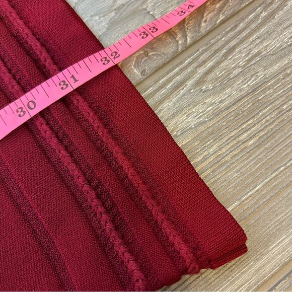 FOR LOVE AND LEMONS Knitz Rivington Bodycon Dress red medium - Picture 4 of 9